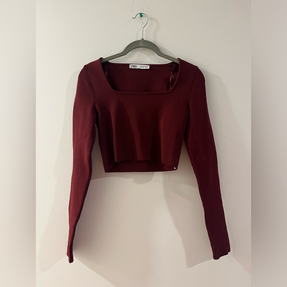 Zara crop top size S